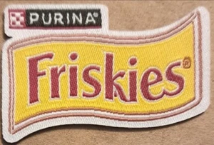 Purina Friskies embroidered Iron on patch - Picture 1 of 2
