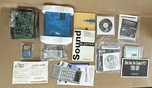 NEW UNUSED Creative SOUND BLASTER AWE64 iNFRA Suite Magic Carpet Crusader BUNDLE - Photo 1/20