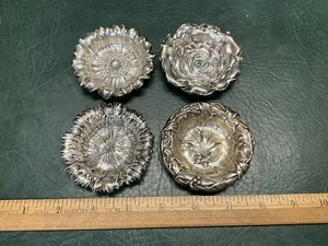 4 Sterling GORHAM Nut Dishes ART NOUVEAU Floral #865 867 868 874 ~ No Monogram - Picture 1 of 12