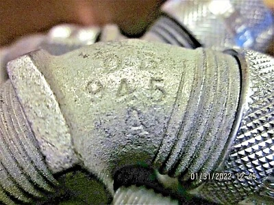 4-Pyle DB945A Amphenol -45Deg-.50"-Tamaño 2-Tuerca de compresión, conectores de alivio de tensión Foto 1 de 2