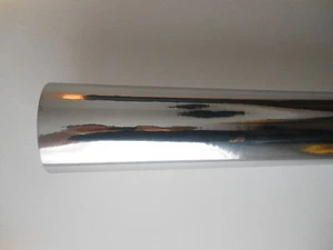 Mirror Chrome Vinyl Wrap Silver All Sizes - Picture 1 of 6