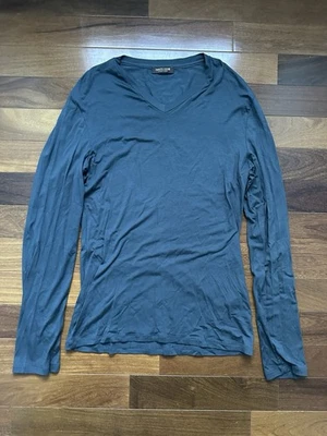 Mujeres Roberto Cavalli Ropa Interior Camisa Con Logo Manga Larga Talla XL EU 52 Italia Foto 1 de 4