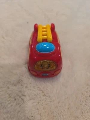 rotes V tech Tut Tut Babyflitzer Feuerwehrauto - Bild 1 von 4