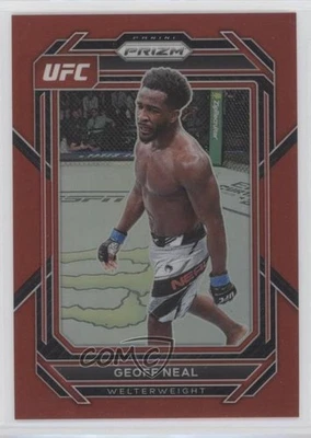 2023 Panini Prizm UFC Red Prizm /199 Geoff Neal #127 - Image 1 of 2