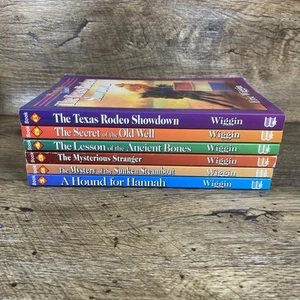 Hannah's Island Book 1-6 Eric Wiggin Book Lot - Imagen 1 de 15