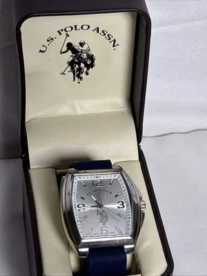 Reloj Polo Assn de EE. UU. para hombre con fondo de caja PC21J Japón Movt SR626SW acero inoxidable - para piezas Foto 1 de 4