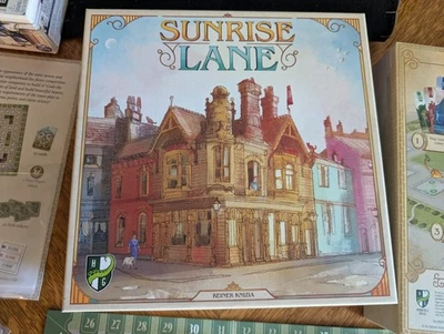 Sunrise Lane Board Game - Strategy, Real Estate, Building, 2-4 Players, Ages 8+ - Image 1 of 3