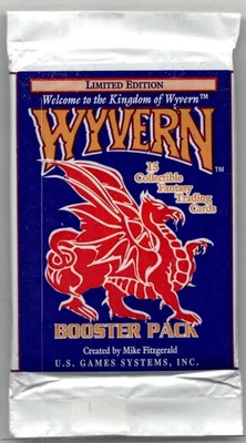 WYVERN 1994 Edición Limitada CCG Juego de Cartas Coleccionables Booster Pack Foto 1 de 3