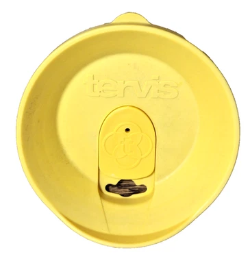 Tervis Tumbler Travel Lid with Slider 24oz. NEW - Color Yellow - Image 1 of 4