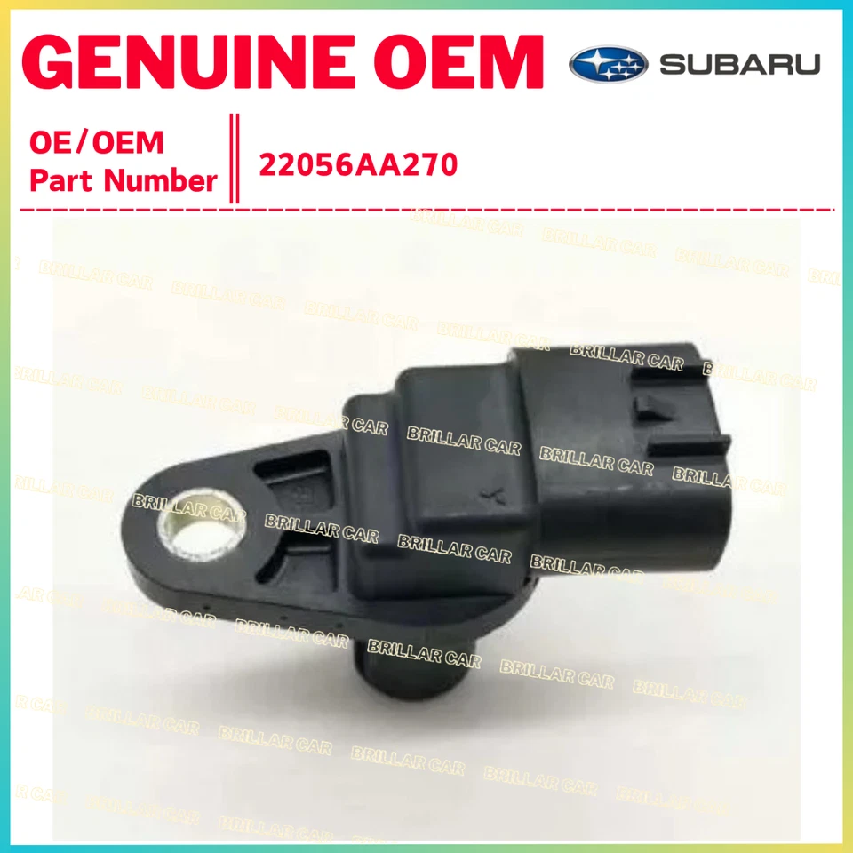 Sensor de posición del árbol de levas del motor SUBARU Genuino Impreza 12-17 22056AA270 OEM F/S Foto 1 de 1