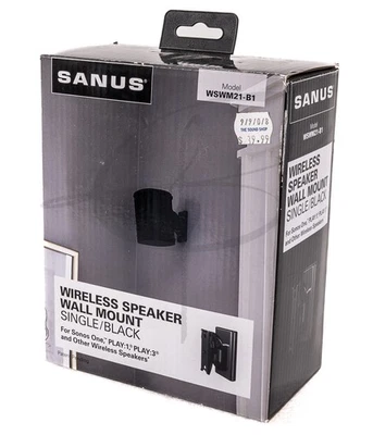 NiB Sanus WSWM21-B1 Outlet Shelf – Sonos ONE & PLAY:1 – White - Image 1 of 4