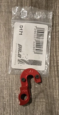 Colgador de cambio trasero rojo Canyon #16 Grand AL, CF Nerve XC, MR, AM D171 Pilo Foto 1 de 2