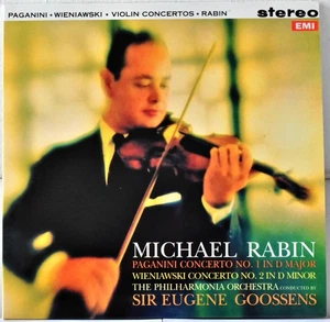 AUDIOPHILE TESTAMENT EMI SP 8534 UK PAGANINI "Violin C.to N 1" Michael RUBIN NEW - Picture 1 of 3
