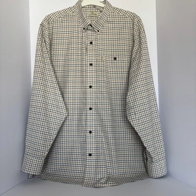 Bob Timberlake Mens Shirt Button Down Long Sleeve XL Multicolor Earthtone Check - Image 1 of 4