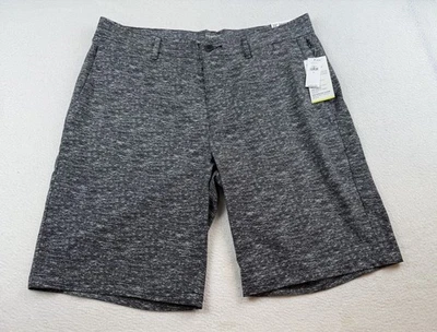 Pantalones Cortos Para Hombre Old Navy Negro Jaspeado 10” Active Stretchtech Secado Rápido Talla 34” Nuevos con Etiquetas Foto 1 de 4