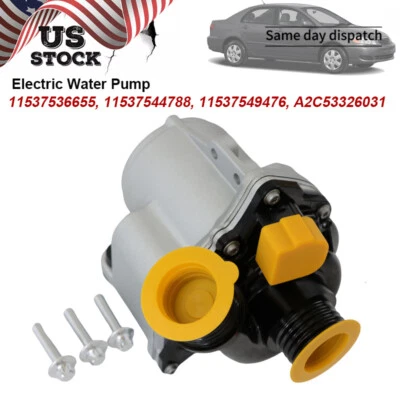 Electric Water Pump For 2009-2014 BMW N54 N55 3.0L 135i 335i 535i 11517632426 US Foto 1 de 4