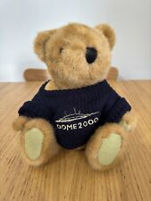 Dome 2000 Millennium Plush Teddy Bear With Jumper