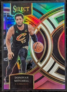 2023-24 Panini Select Donovan Mitchell Premier Teal White Pink Prizm /49 Cavs - Picture 1 of 3
