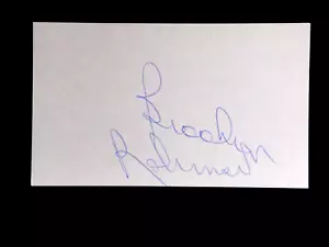BROOKS ROBINSON BECKETT AUTHENTIC SIGNED INDEX CARD AUTOGRAPH ORIOLES HOF - Picture 1 of 3