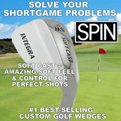 PGA SUPER SPIN TOUR WEDGES NOSHANK PERFECT SHOT 48 50 52 54 56 58 60 64 68 72° - Image 1 of 2