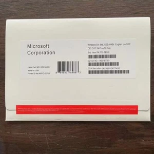 Microsoft Windows Server 2022 Standard Edition | 24-Core License | 50 CALs - Picture 1 of 2