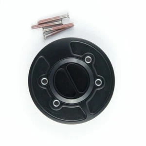 Motorcycle Racing Fuel Cover Black - Picture 1 of 1