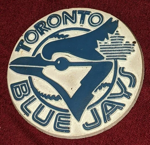 TORONTO BLUE JAYS Vintage Old MLB RUBBER Baseball FRIDGE MAGNET Standings Board Cover