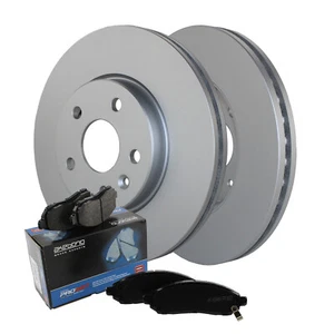 Front Brake Kit 276mm Disc Rotors Akebono Ceramic Pad For Bolt EUV EV Cruze Volt - Picture 1 of 8