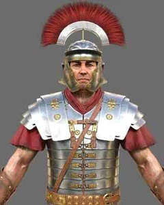 Medieval Roman Lorica Segmentata Legionary Jacket W/Roman Helmet LARP Silver - Imagen 1 de 9