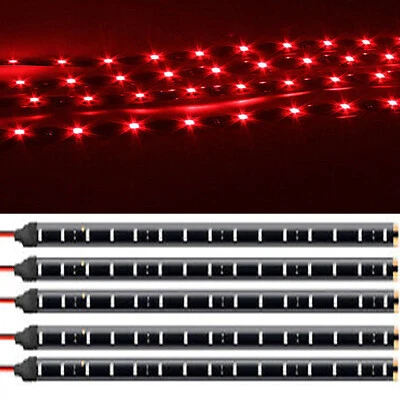 Lot Waterproof 12''/15 DC 12V Motor LED Strip Underbody Light For Car Motorcycl - Image 1 of 4
