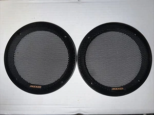 PAAR 6,5" KICKER KS LAUTSPRECHER GRILL ABDECKUNGEN 6 1/2 ZOLL ANGEBOT!!!! - Bild 1 von 6
