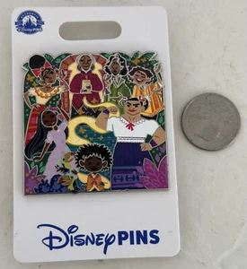 DISNEY PARKS ANSTECKNADEL ENCANTO UNTERSTÜTZENDE BESETZUNG MADRIGAL BRUNO ISABELA NEU AUF KARTE - Bild 1 von 2