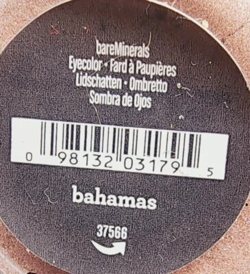 bareMinerals Eye Shadow - Bahamas - 0.57g - NEW - Image 1 of 2