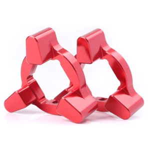2Pcs 22mm CNC Motorcycle Fork Preload Adjusters For Yamaha Honda DUCATI Red - Bild 1 von 2