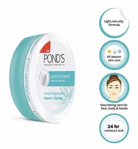 Pond’s Light Feuchtigkeitscreme für weich strahlende Haut Vitamin E + Glycerin Neu - Bild 1 von 2