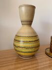 Vintage Glaze Pottery Vase Scheurich Kemaric Fat Lava Design
