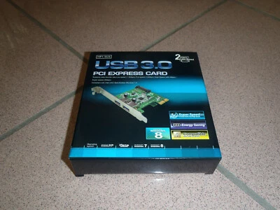 New Mediasonic Super Speed 2 Ports USB 3.0 PCI Express Card - Image 1 of 3