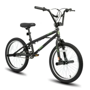 Hiland Kids Bike for Boys 20" BMX Freestyle Bicycle Black - Picture 1 of 4