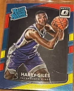 2017-18 Donruss Optic Rated Rookie Red and Yellow Harry Giles RC Kings