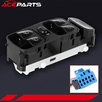 Главный выключатель стеклоподъемника со стороны водителя передний для Mercedes-Benz C32 AMG 2004 года - Изображение 1 из 4