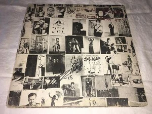 Álbum LP FIRMADO de Keith Richards Exile On Main Street The Rolling Stones PRUEBA - Imagen 1 de 2
