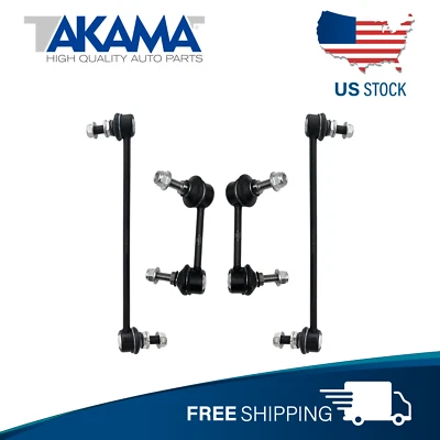 4 pcs Front + Rear Stabilizer Sway bar Links For 09-14 NISSAN MURANO AWD - Image 1 of 4