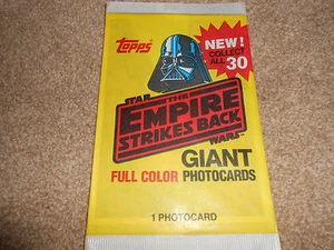STAR WARS - 1980 THE EMPIRE STRIKES BACK GIANT PHOTO CARDS - TOPPS - RARE - Picture 1 of 2