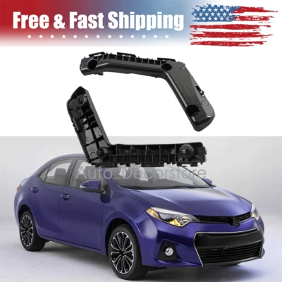Juego de 2 piezas de soporte de parachoques delantero para Toyota Corolla 2014-2016 Foto 1 de 4