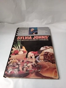 SYLVIA JOHNS NEW ORLEANS CELEBRITY COOKBOOK VINTAGE SIGNED 1ST EDITION - Picture 1 of 24