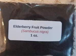 1 oz. Elderberry Fruit Powder (Sambucus nigra) - Picture 1 of 1