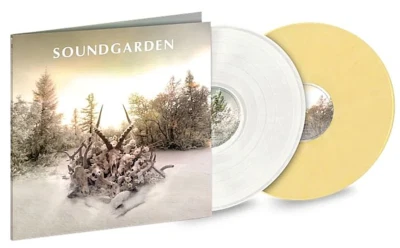 Soundgarden King Animal White & Cream Color LP Vinyl New Sealed Chris Cornell - Image 1 of 4