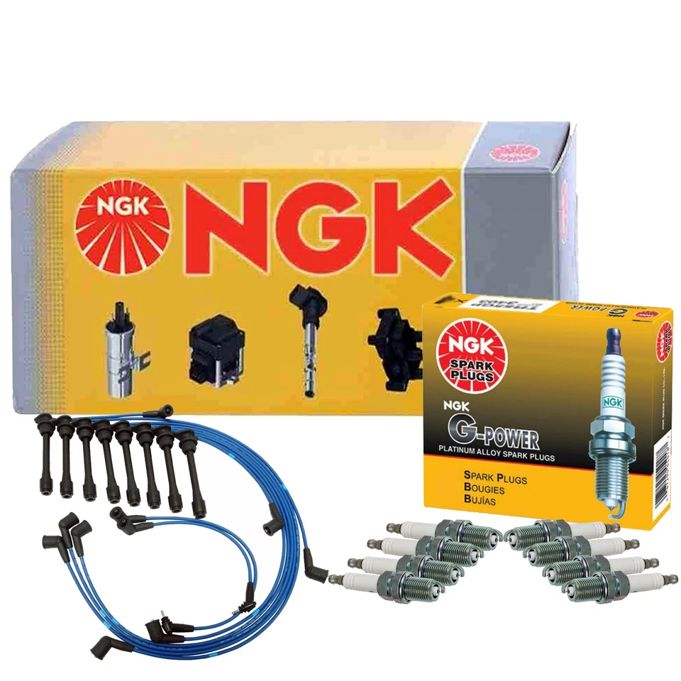 For Lexus LS400 1995-1997 Spark Plug Wire Set & Plugs Tune Up Kit OEM - Image 1 of 1