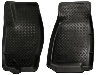 Forros Husky para 05-10 Jeep Grand Cherokee/Commander estilo clássico piso preto - Imagem 1 de 4