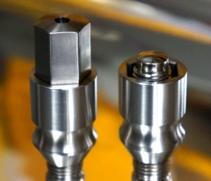 4 nuts + Titanium Locking Key set 14x1.5 Titanium Lug nut open end - Picture 1 of 11